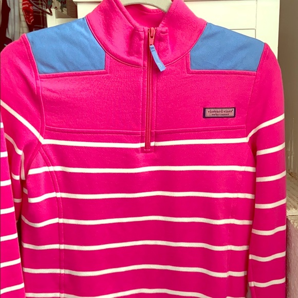 Vineyard Vines Other - Vineyard Vines Pink Stripe Shep Shirt GC